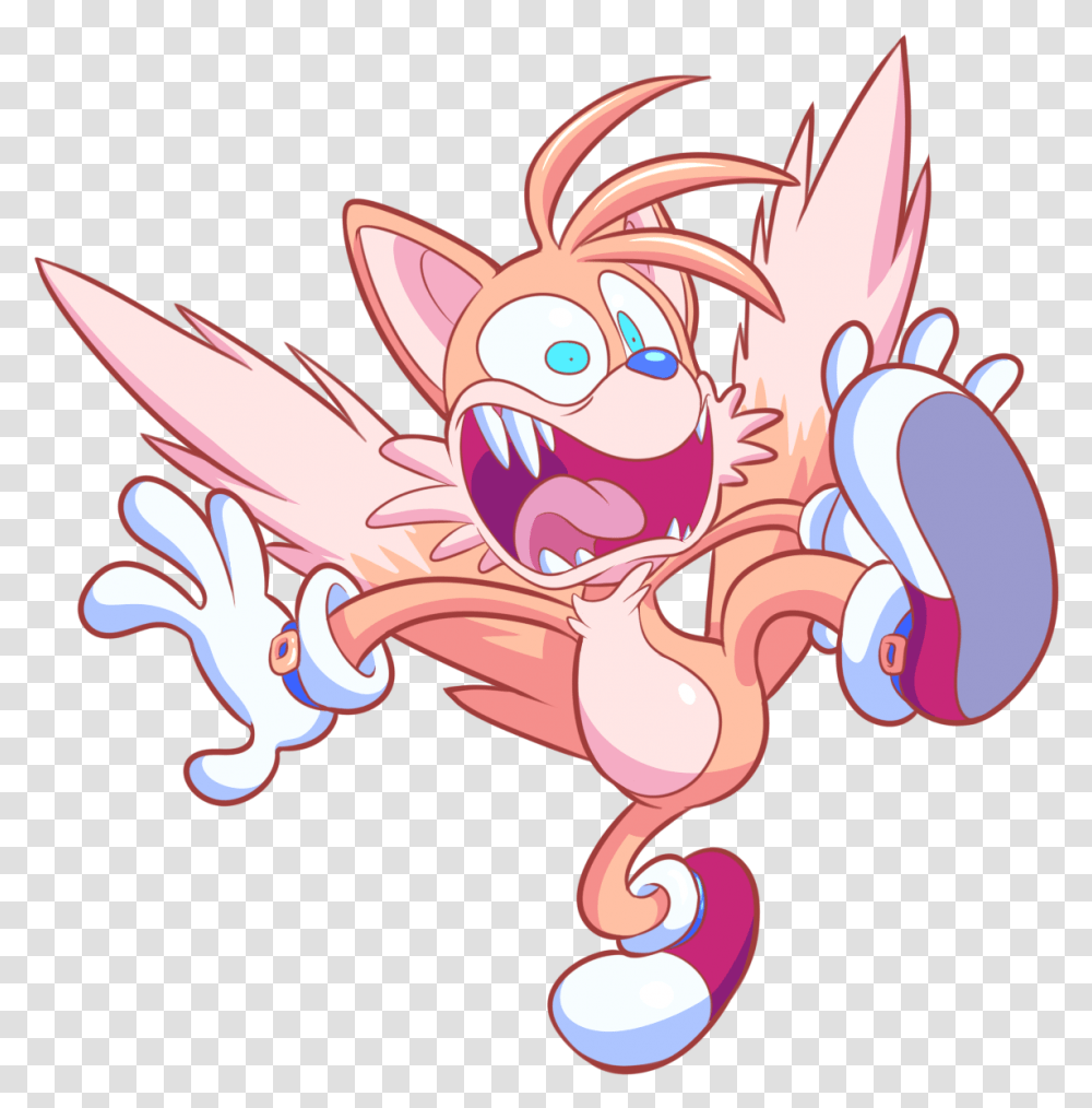 Tails Surprised Tails The Fox Surprised, Dragon, Heart Transparent Png