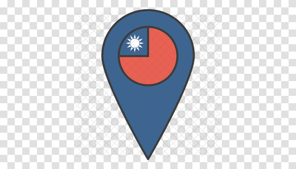 Taiwan Flag Icon Vertical, Road Sign, Symbol, Plectrum, Logo Transparent Png