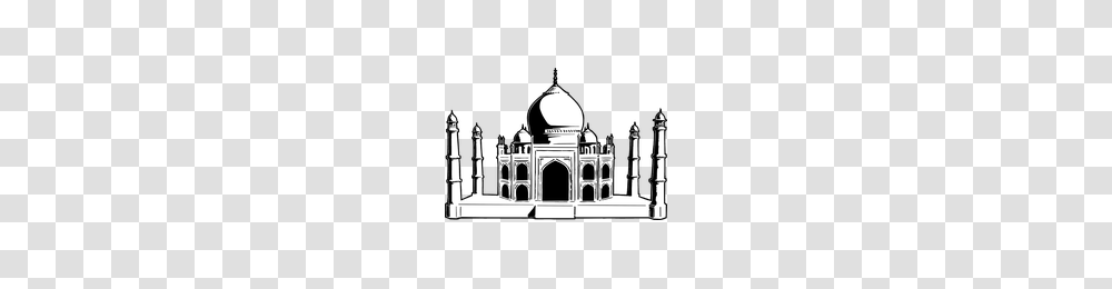 Taj Mahal Clip Art Image, Dome, Architecture, Building, Tomb Transparent Png