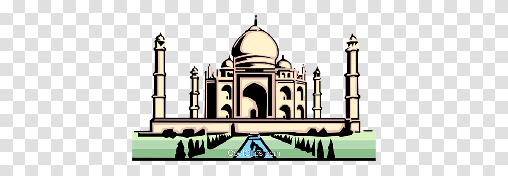Taj Mahal Clipart, Tomb, Vacation, Tourist, Monument Transparent Png