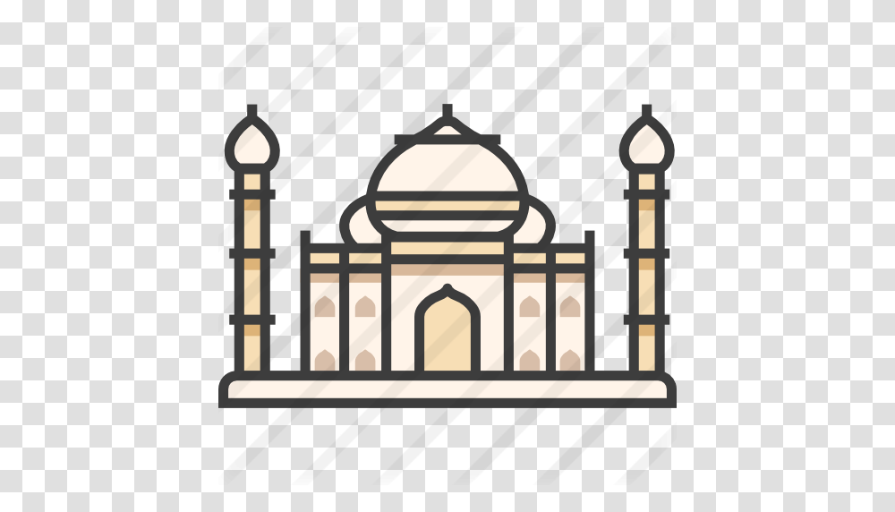 Taj Mahal, Dome, Architecture, Building, Gate Transparent Png