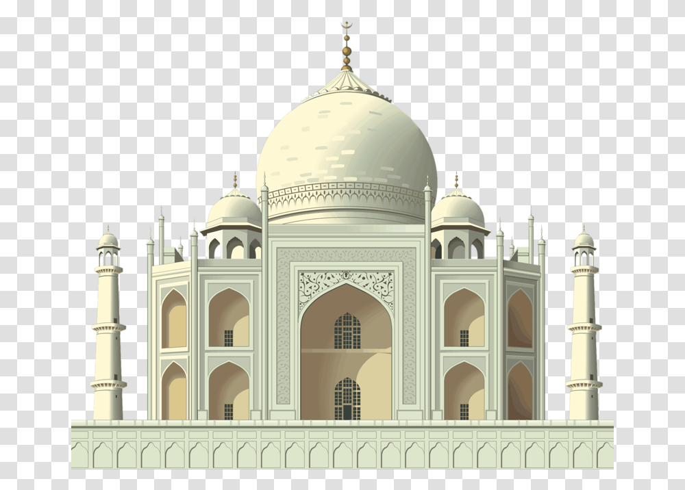 Taj Mahal, Dome, Architecture, Building, Mosque Transparent Png