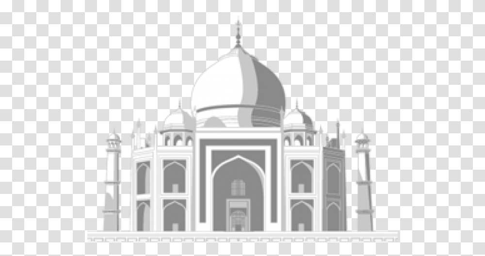 Taj Mahal Images Tourist Attraction, Dome, Architecture, Building, Mosque Transparent Png