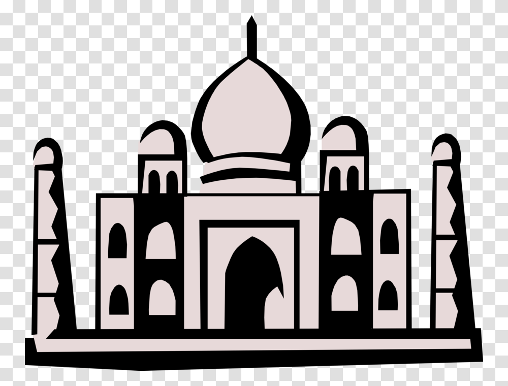 Taj Mahal Mausoleum Agra India Arch, Tomb, Dome, Architecture, Building Transparent Png