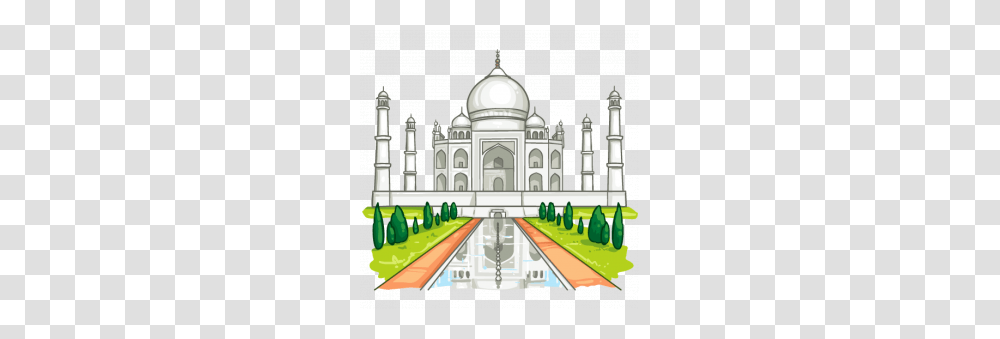 Taj Mahal Photos, Architecture, Building, Dome, Drawing Transparent Png
