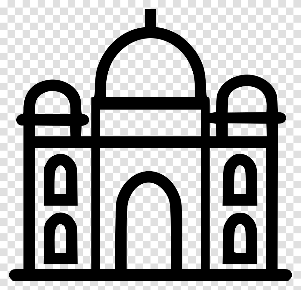 Taj Mahal, Silhouette, Stencil, Transportation, Vehicle Transparent Png