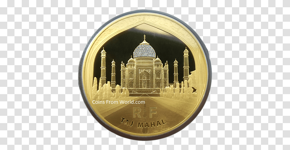 Taj Mahal - The Symbol Of Deepest Love Now Available In Dome, Gold, Money, Coin, Building Transparent Png