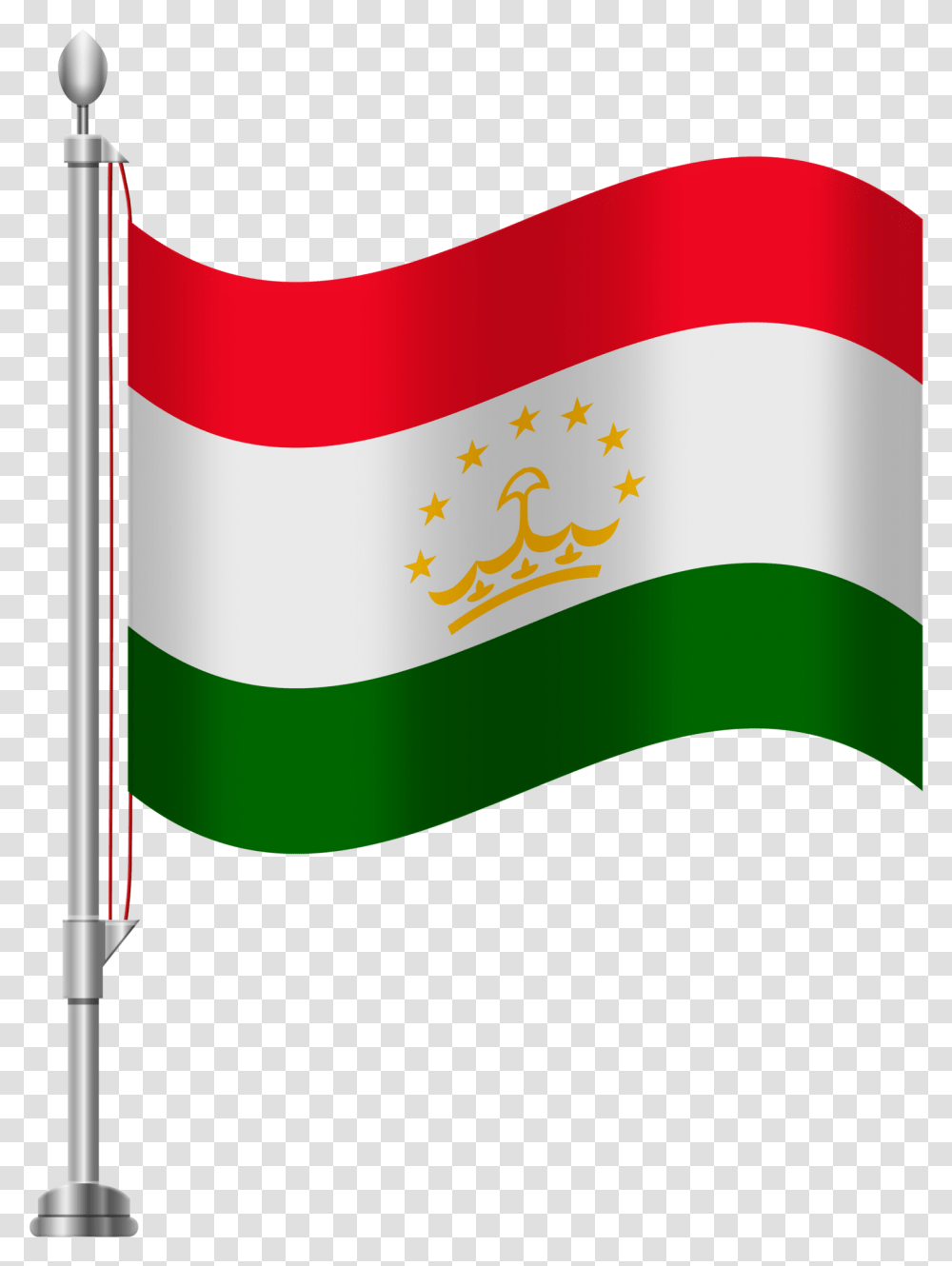 Tajikistan Flag Clip Art, American Flag Transparent Png