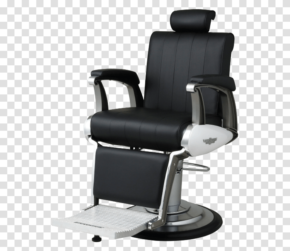 Takara Belmont Barber Chair, Furniture, Armchair, Cushion, Wheelchair Transparent Png