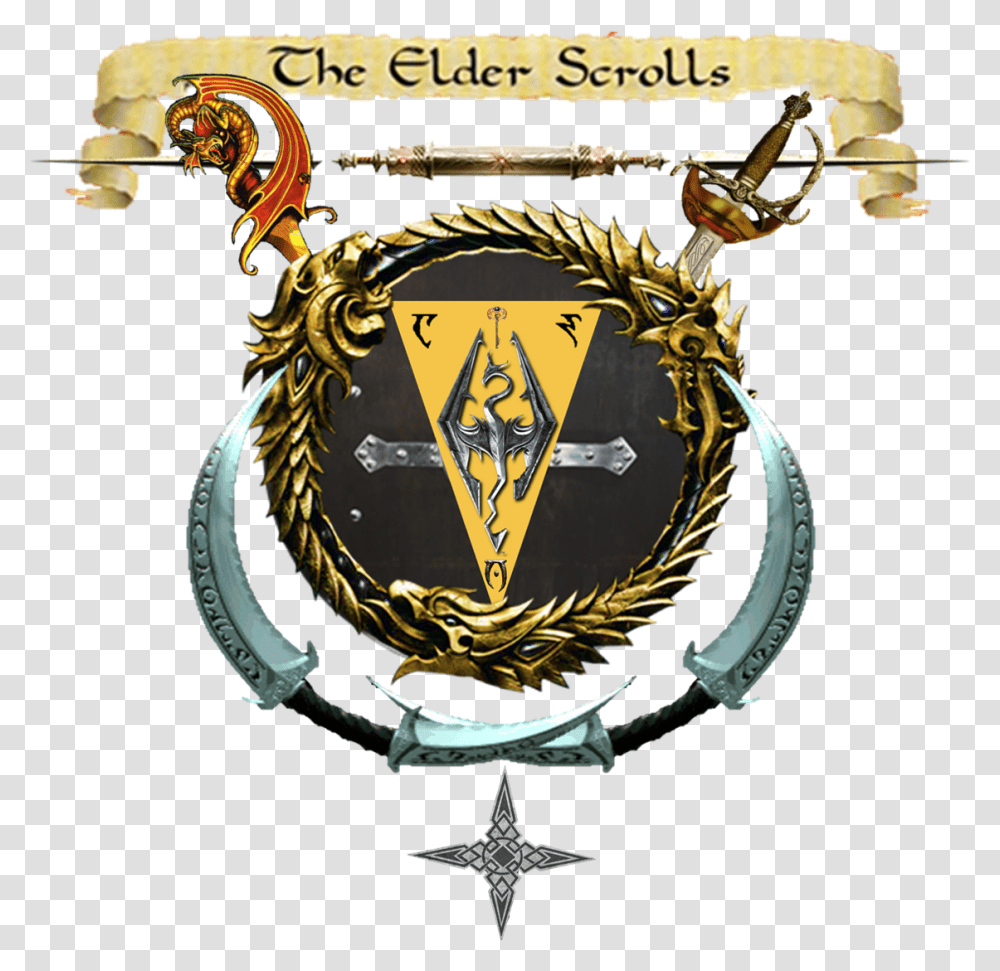 Take 2 Elder Scrolls Online, Logo, Symbol, Trademark, Emblem Transparent Png