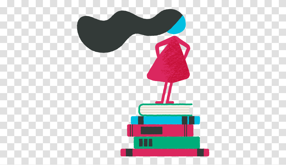 Take A Stand Khan Academy Hair Stand Books Girl Woman, Word Transparent Png