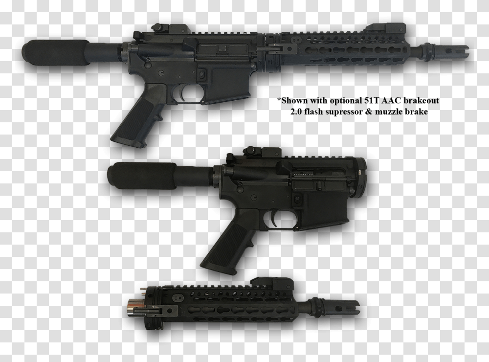 Take Down Ar Pistol Assault Rifle, Gun, Weapon, Weaponry, Armory Transparent Png