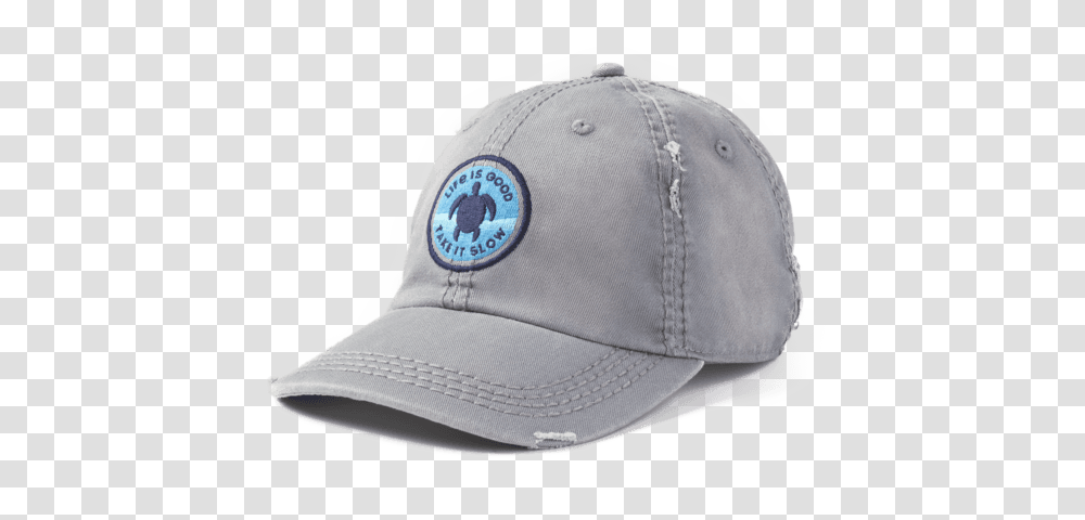 Take It Slow Turtle Sunwashed Chill Cap Life Is Good Take It Slow Cap, Apparel Transparent Png