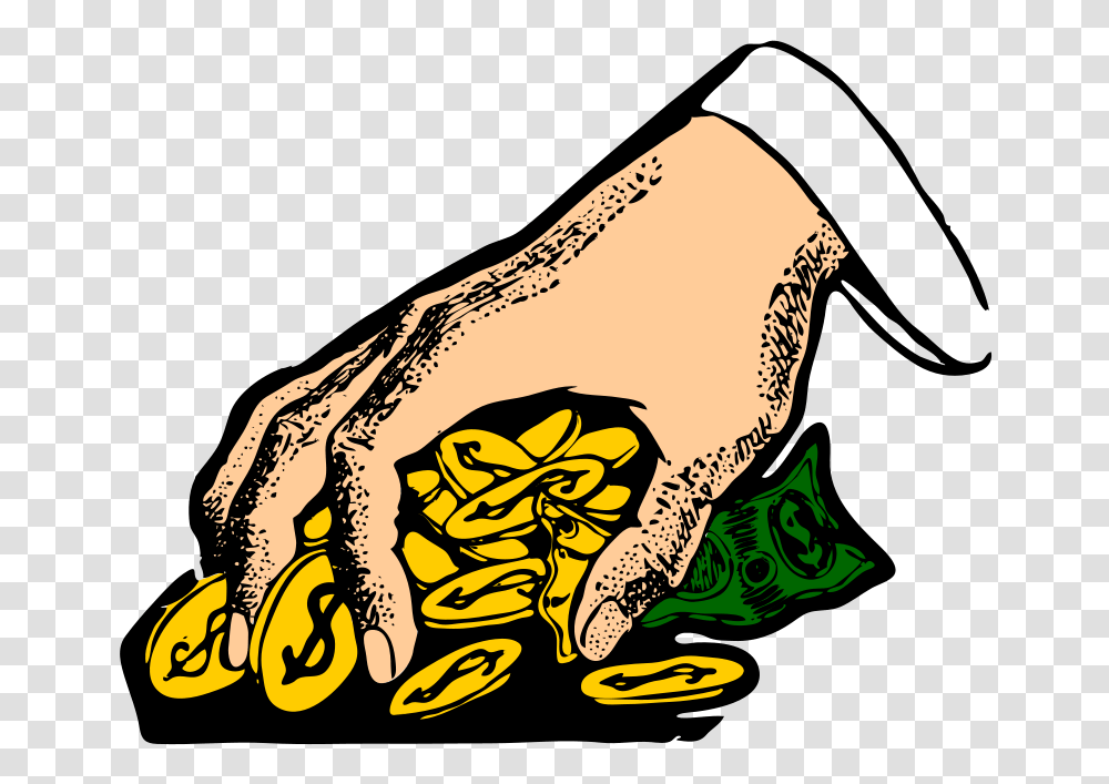 Take Money Cliparts, Hand, Tattoo, Drawing Transparent Png