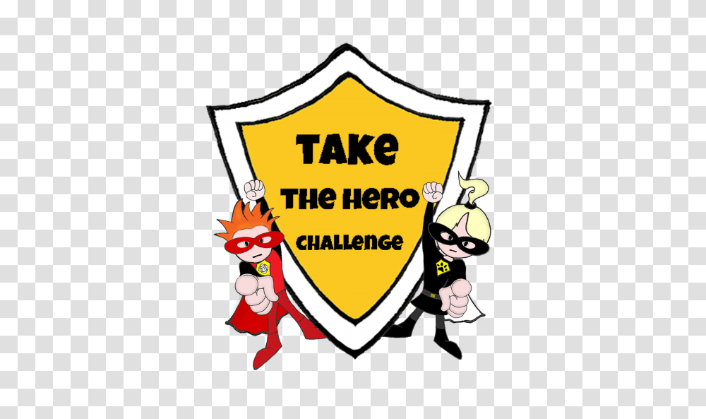 Take The H E R O, Armor, Logo, Trademark Transparent Png