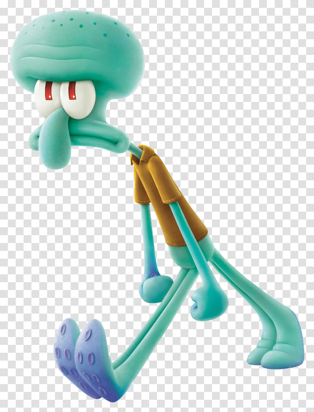 Take This Squidward Render Sponge On The Run Stock, Toy, Animal, Invertebrate, Insect Transparent Png