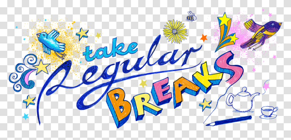 Take Your Breaks, Handwriting, Calligraphy, Alphabet Transparent Png