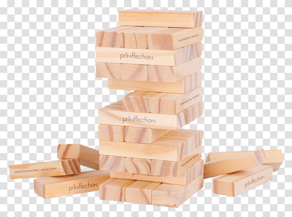 Take Your Events To The Next Level With Giant Jenga Plywood, Lumber, Box, Tabletop, Furniture Transparent Png