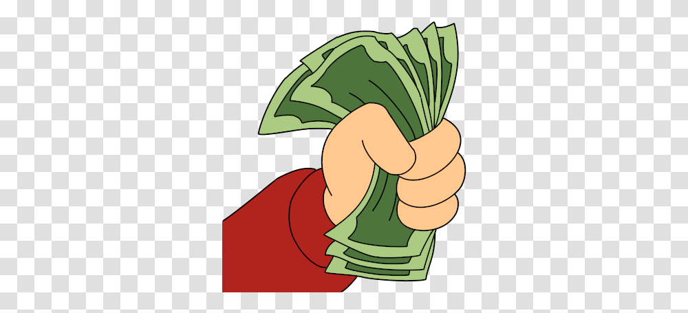 Takemymoney Discord Emoji Discord Emoji Money, Plant, Hand, Vegetable, Food Transparent Png