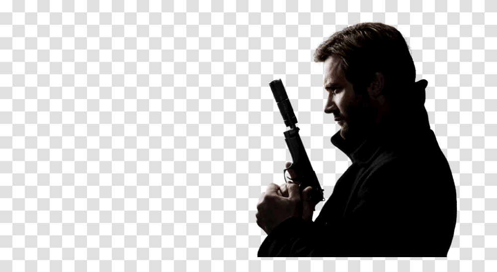 Taken Cast, Person, Weapon, Gun, Face Transparent Png