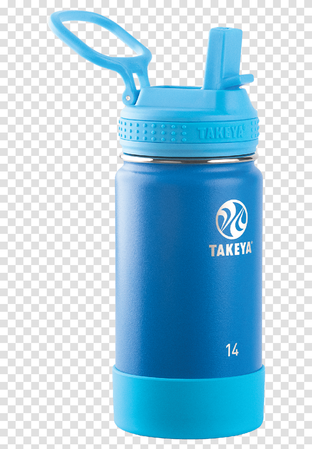 Takeya Actives Kids Stainless Steel Water Bottle Wstraw Takeya Water Bottle Pink, Shaker, Milk, Beverage, Drink Transparent Png