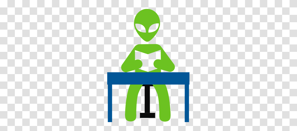 Taking The Exam Alienvault, Outdoors, Plant, Vehicle, Transportation Transparent Png