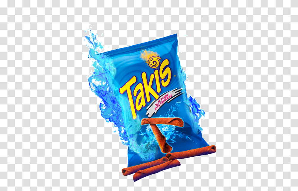 Takis Blue Flame Chips, Food, Plant, Beverage, Sponge Animal Transparent Png
