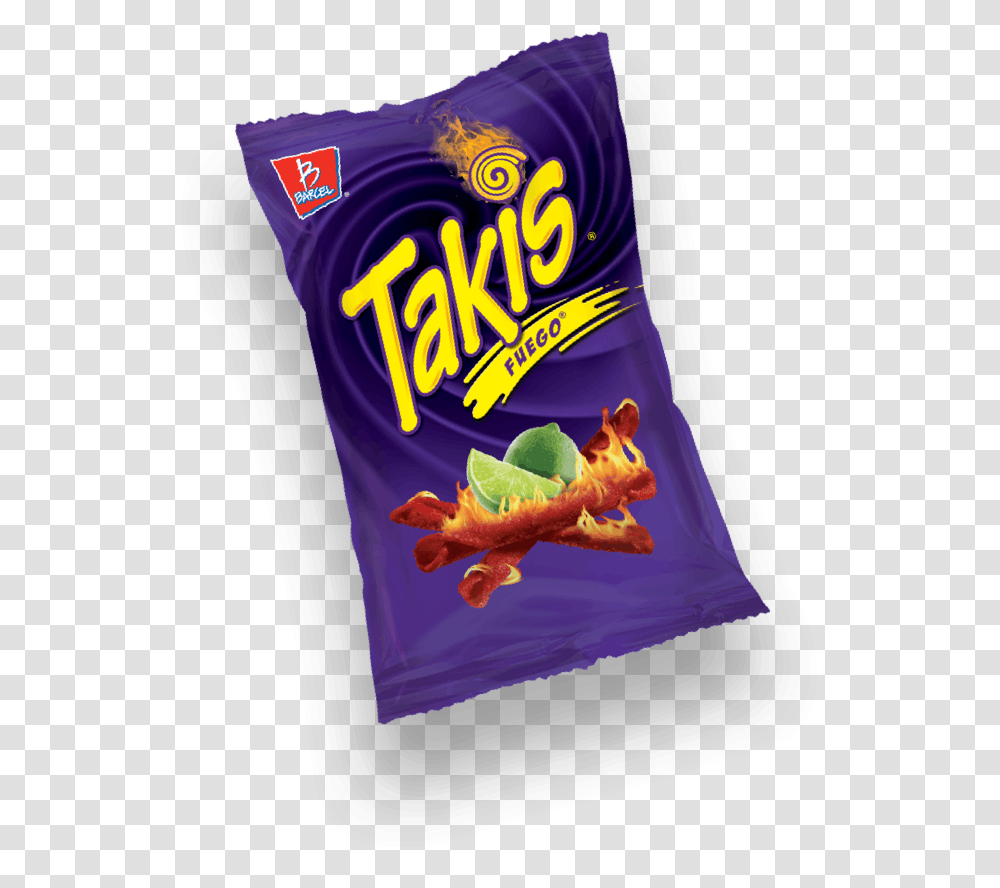 Takis Face The Intensity Potato Chip, Food, Sweets, Confectionery, Fish Transparent Png