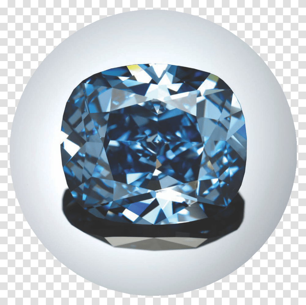 Tale Of The Blue Moon Diamond Big Blue Gem Diamond, Gemstone, Jewelry, Accessories, Accessory Transparent Png