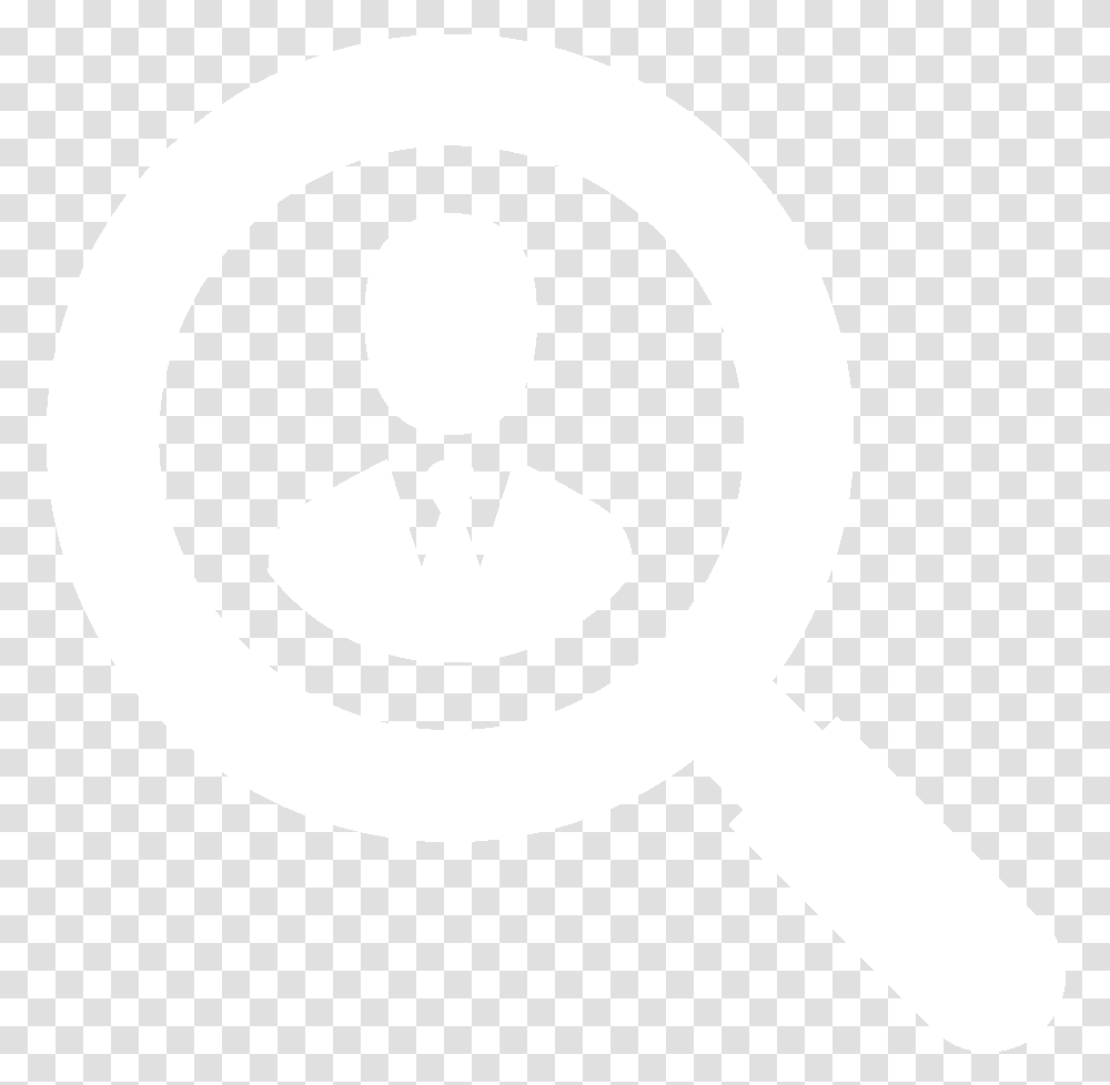 Talent Icon White, Magnifying Transparent Png