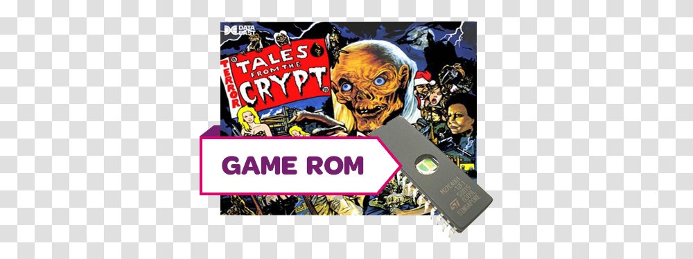Tales Crypt Rom Set 4 Game, Person, Human, Comics, Book Transparent Png
