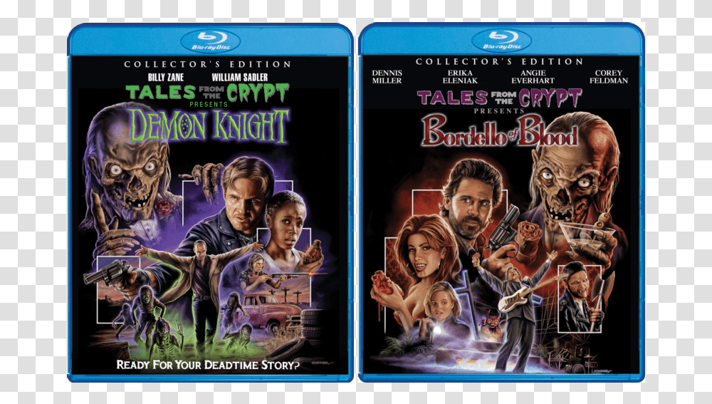 Tales From The Crypt Demon Knight, Person, Poster, Advertisement, Flyer Transparent Png