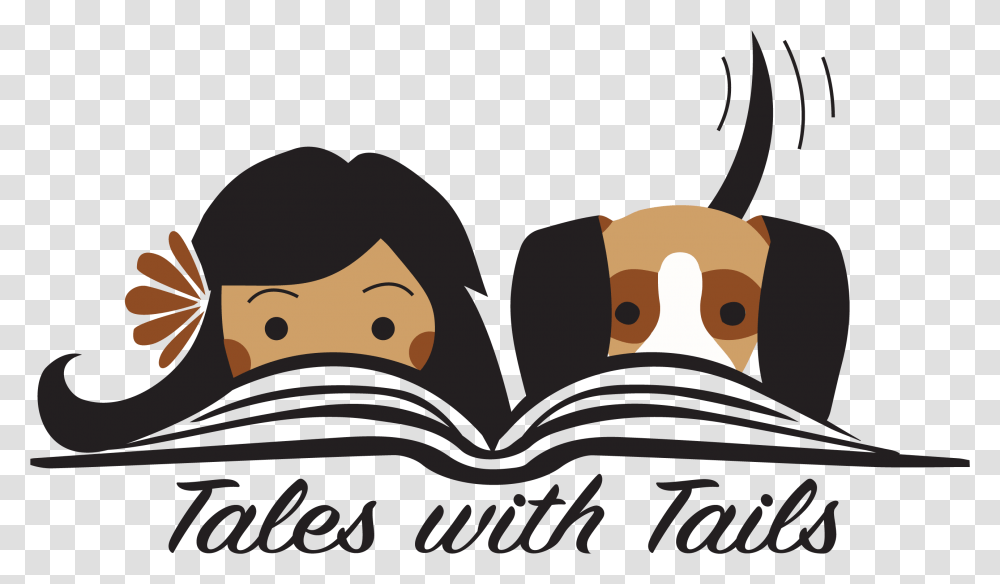 Tales With Tails Tales For Tails Logo, Reading, Beak, Bird, Animal Transparent Png