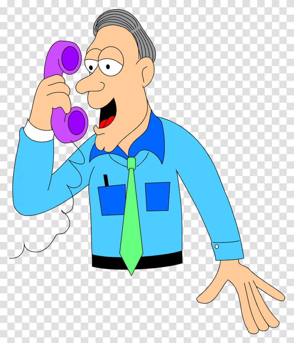 Talk Clipart Talk On The Phone Clipart, Person, Human, Juggling, Sport Transparent Png