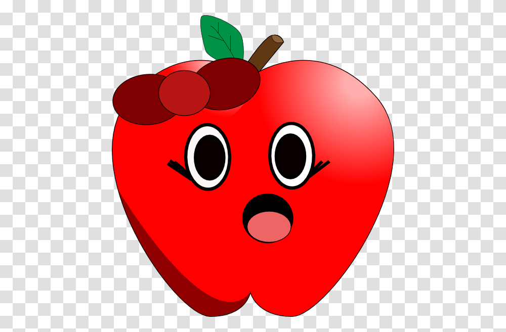 Talking Girl Apple Clip Arts For Web, Plant, Fruit, Food, Cherry Transparent Png