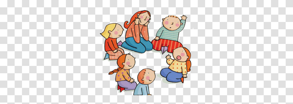 Talking In A Group, Family, Drawing Transparent Png