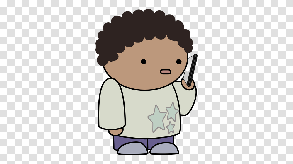 Talking On The Phone, Star Symbol, Food Transparent Png