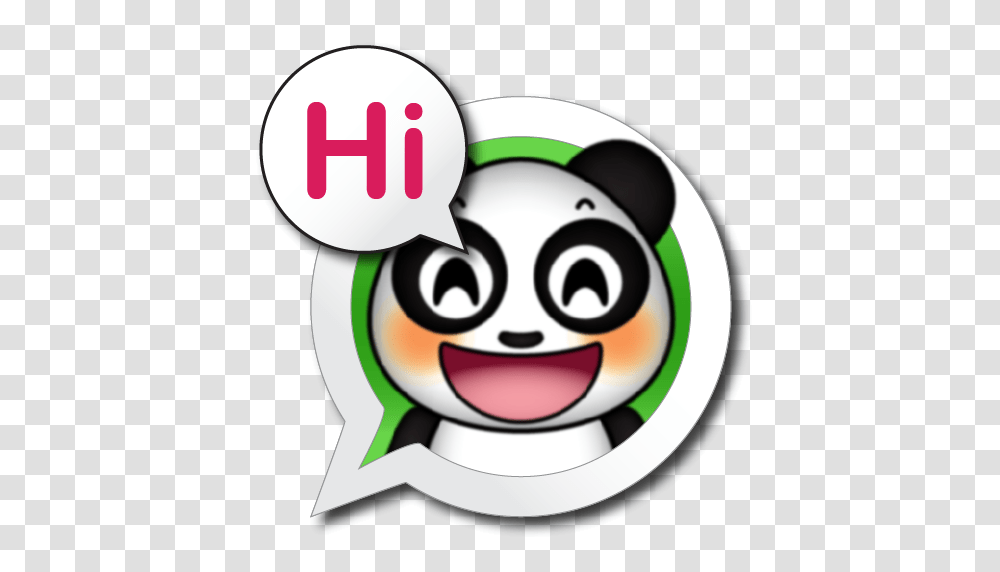 Talking Panda Appstore For Android, Label Transparent Png