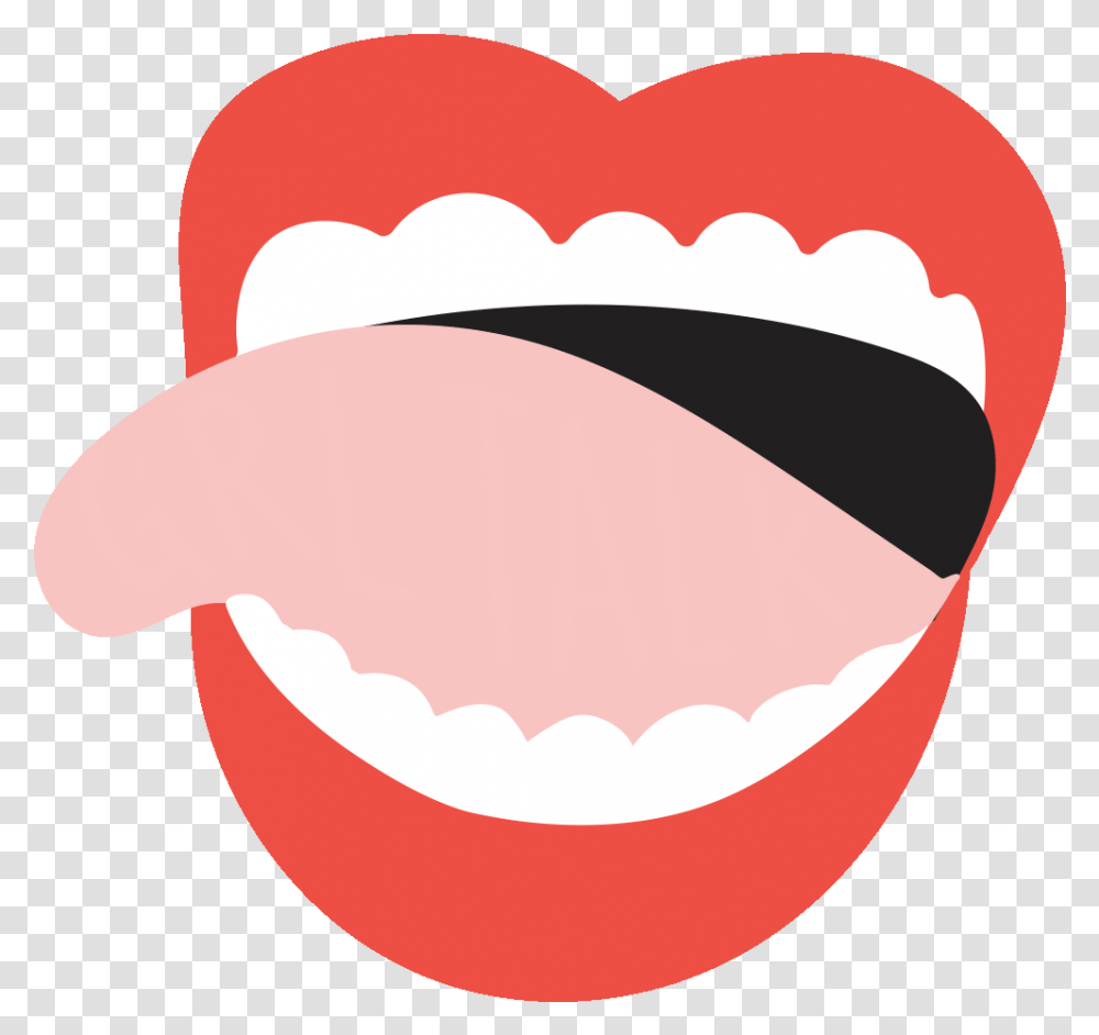 Talking Red Lips Sticker By Badassfemme For Ios Android Warren Street Tube Station, Teeth, Mouth, Baseball Cap, Hat Transparent Png