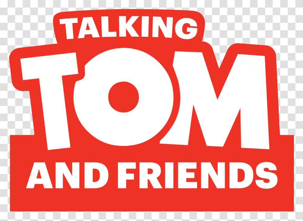 Talking Tom And Friends Logo, Label, Word, Advertisement Transparent Png