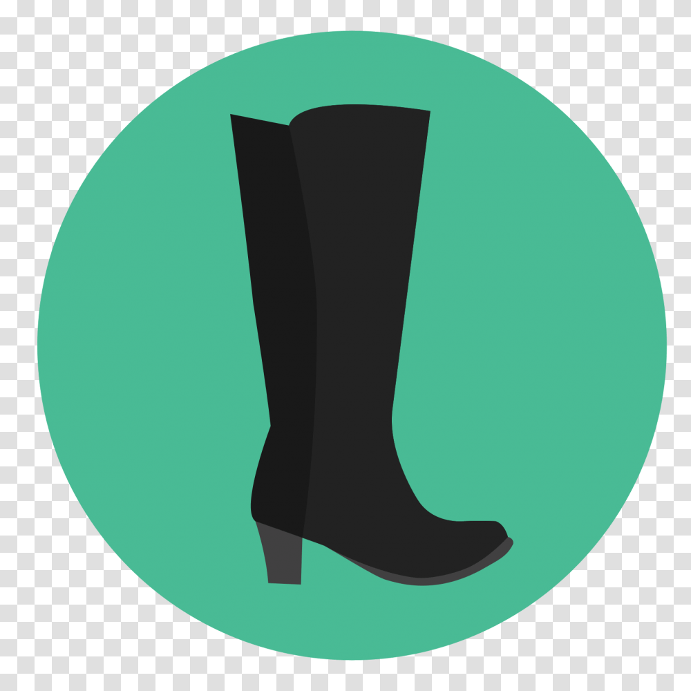 Tall Boots Icon, Apparel, Hand, Footwear Transparent Png