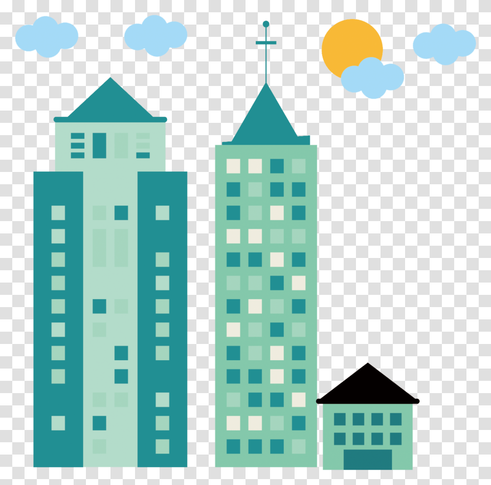 Tall Building Image Cartoon, Urban, City, Architecture, Downtown Transparent Png