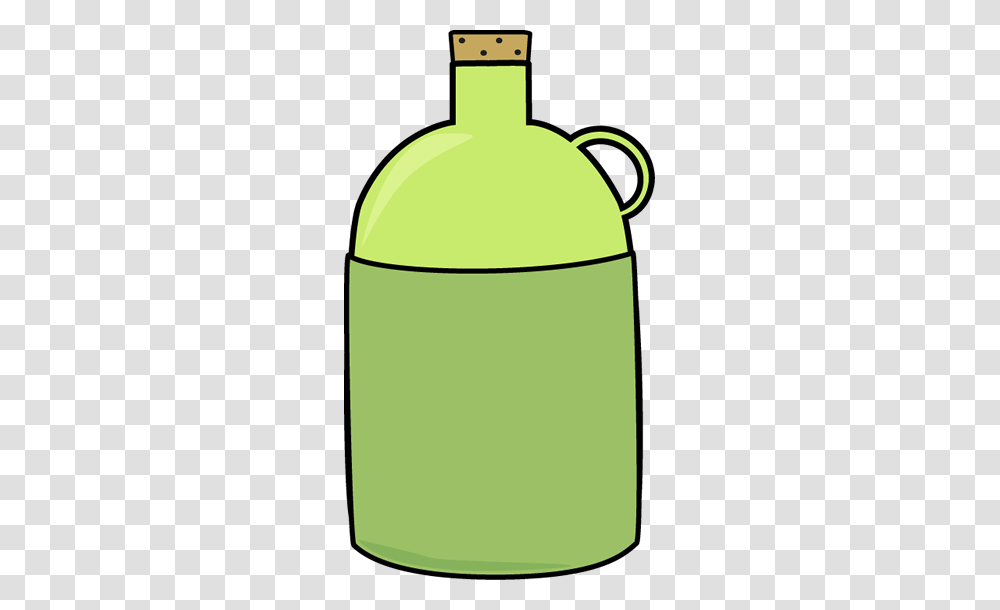 Tall Jug Clip Art Image, Bottle, Green, Water Bottle, Shaker Transparent Png
