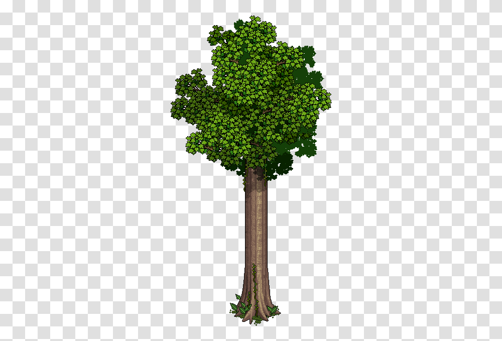 Tall Trees Clipart Heaven Or Hell Habbo, Plant, Leaf, Cross, Symbol Transparent Png