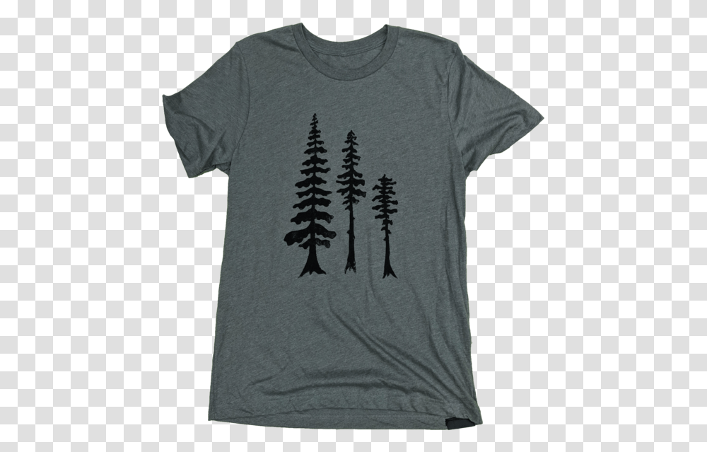 Tall Trees Unisex Tee Shortleaf Black Spruce, Clothing, Apparel, T-Shirt Transparent Png