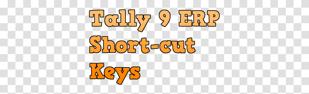 Tally Erp Short Cut Keys, Number, Alphabet Transparent Png