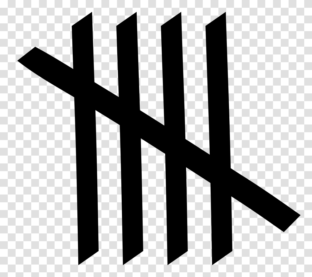 Tally Marks Five Bar Gate, Gray, World Of Warcraft Transparent Png