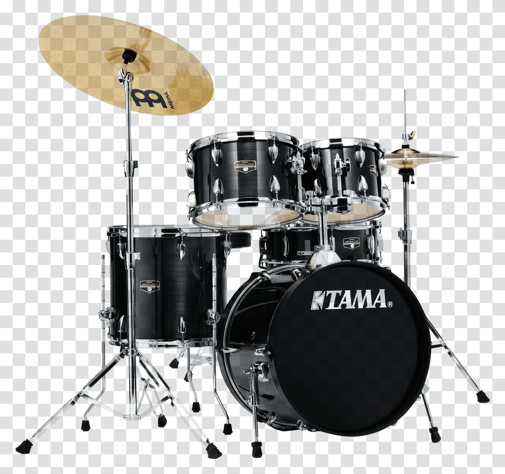 Tama Imperialstar Drum Set Black, Percussion, Musical Instrument, Musician Transparent Png