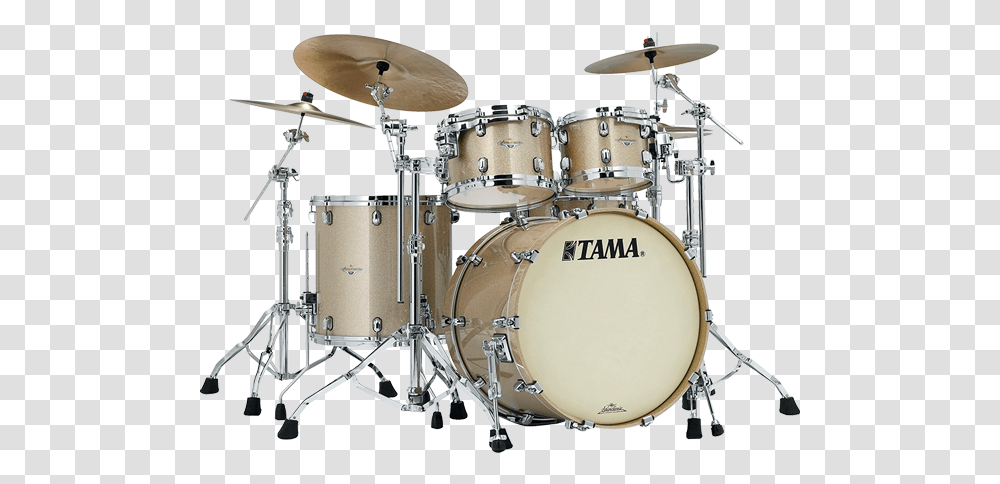 Tama Starclassic Maple Champagne Sparkle, Drum, Percussion, Musical Instrument Transparent Png