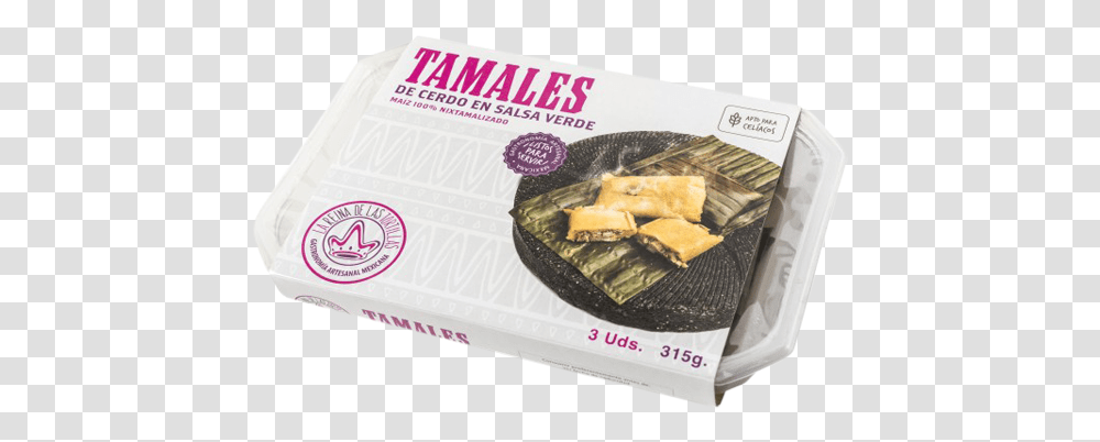 Tamales De Cerdo En Salsa Verde 3 Stk Filo, Plant, Cracker, Bread, Food Transparent Png